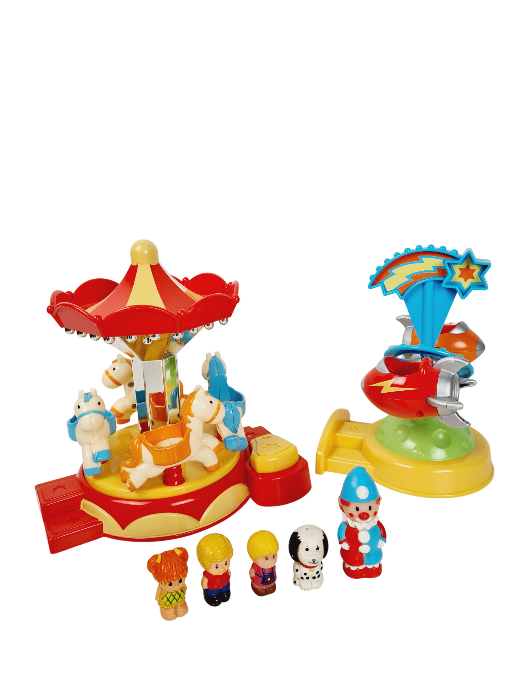 Acheter Jouet 1er âge - La fête foraine Happyland avec figurines - Little people - Dès 2 ans Bon état - 10,00 € Jouet 1er âge - La fête foraine Happyland avec figurines - Little people - Dès 2 ans Bon état - reconditionné disponible sur Label Emmaüs